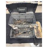 Assorted Drill Bits in Toolbox