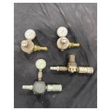 Metal Pressure Regulators & Gauges