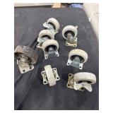 Mixed Industrial Casters Lot