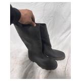 Black Rubber Rain Boots