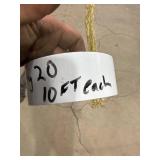 20 Brass-Colored Chains