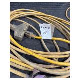 Two Yellow Extension Cords