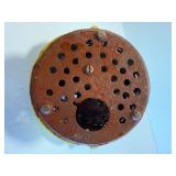 vintage Cast Iron Race Horse Mechanical Bank. This collectible item is highly sought after by enthusiasts of antique toys and mechanical banks.