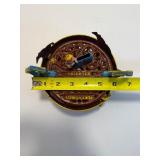 vintage Cast Iron Race Horse Mechanical Bank. This collectible item is highly sought after by enthusiasts of antique toys and mechanical banks.