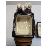 Collectible Wells Fargo & Co. Ceramic Stagecoach Cookie Jar.