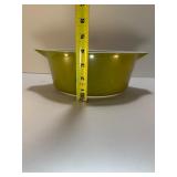 Vtg PYREX 3-Piece Set "Spring Blossom Green" Crazy Daisy Nesting Bowls #401 #402 #403