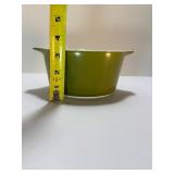 Vtg PYREX 3-Piece Set "Spring Blossom Green" Crazy Daisy Nesting Bowls #401 #402 #403