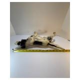 RARE Antique HUBLEY Cast Iron English Setter Pointer Hunting Dog Doorstop - 15" L