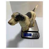 RARE Antique HUBLEY Cast Iron English Setter Pointer Hunting Dog Doorstop - 15" L