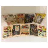 This collection features several vintage DC Comics from the Silver Age, primarily focusing on characters from the Superman family of titles. The comics appear to be in good collectible condition. All 