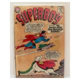 This collection features several vintage DC Comics from the Silver Age, primarily focusing on characters from the Superman family of titles. The comics appear to be in good collectible condition. All 
