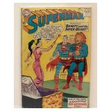 This collection features several vintage DC Comics from the Silver Age, primarily focusing on characters from the Superman family of titles. The comics appear to be in good collectible condition. All 