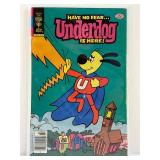 Vintage Underdog Comic Book Lot: Gold Key / Whitman #1, #19, #23 (1975-1979) Bronze Age. All comic books are bagged and boarded.