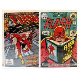 VINTAGE DC Comics: THE FLASH HUGE Lot of 10 Bronze Age Comic Books (1970s) - Bagged & Boarded!