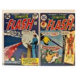 VINTAGE DC Comics The Flash Collection (10 Issues) - Bronze Age & Modern - Wally West, Barry Allen, Reverse-Flash, Green Lantern.  All comic books are bagged and boarded.