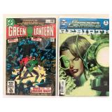 GREEN LANTERN Lot (8 Comics): Key Issues! Hal Jordan Parallax GL #50 #51 1st Kyle Rayner Omega Men. All comic books are bagged and boarded.