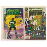 Vintage DC Comics GREEN LANTERN & CORPS 7-Issue Lot - KEY ISSUES Hal Jordan Quits John Stewart Becomes GL (181 182 183 184 GLC #1 Mosaic #1). All comic books are bagged and boarded.