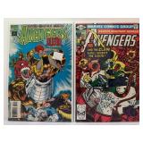 Vintage Marvel Comics AVENGERS WEST COAST & THE AVENGERS Lot (11 Total) incl. 1st NEBULA Appearance & ACTS OF VENGEANCE. All comic books are bagged and boarded.