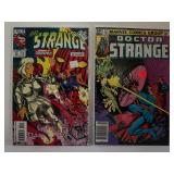 Vintage Doctor Strange Comic Book Lot (5 Comics): Triumph & Torment GN, Sorcerer Supreme #55, Vol 2 #57, #65. All comic books are bagged and boarded.