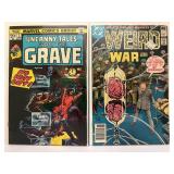 Vintage Horror & Sci-Fi Comic Book Lot (8 total) - Marvel, DC, EC - Bronze Age Classics. All comic books are bagged and boarded.