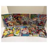 SILVER SURFER Comic Book Lot (10 Issues) The Herald Ordeal / Infinity Gauntlet Keys. All comic books are bagged and boarded.