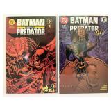 Vintage 10-Comic LOT: Batman Crossovers & Key Issues (Legends of the Dark Knight, Outsiders, Predator, Poison Ivy TPB). All comic books are bagged and boarded.