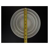 Vintage PYREX Early American Mixing Bowls & Refrigerator Dishes Set | Brown on White (1960s)