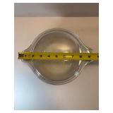 VINTAGE PYREX OLD ORCHARD 3-PIECE NESTING CASSEROLE SET WITH LIDS (1, 1.5, 2.5 QT)