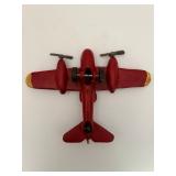 RARE VINTAGE WYANDOTTE (All Metal Products Co.) BELL YFM-1 AIRACUDA DIE-CAST TOY AIRPLANE