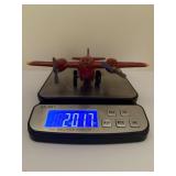 RARE VINTAGE WYANDOTTE (All Metal Products Co.) BELL YFM-1 AIRACUDA DIE-CAST TOY AIRPLANE