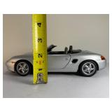 RARE UT Models 1/18 Scale Diecast: Porsche Boxster (986) in Arctic Silver Metallic - HTF!