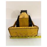 Vintage 1960s Nylint #4200 Pressed Steel Bulldozer Toy - Yellow Construction Dozer