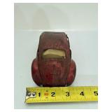 VINTAGE 1960s Tonka Red Volkswagen VW Beetle Bug #52680 Pressed Steel Toy Car