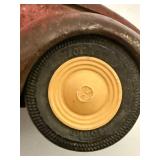 VINTAGE 1960s Tonka Red Volkswagen VW Beetle Bug #52680 Pressed Steel Toy Car