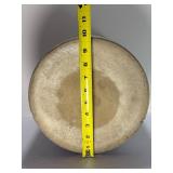 Antique Red Wing 3-Gallon Union Stoneware Crock w/ Bold Red Wing & Blue Oval Stamp