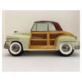 RARE Muscle Machines 1:18 Scale 1950 Ford Woody Wagon Green Die-Cast Car Custom Hot Rod