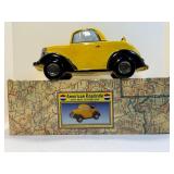 RARE Vintage 1993 Fitz & Floyd "American Roadside" Studebaker Roadster Hot Rod Cookie Jar NIB