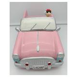 RARE VINTAGE Hallmark Shoebox Maxine & Floyd Pink Cadillac Convertible Car Cookie Jar