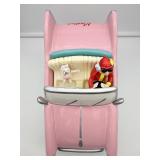 RARE VINTAGE Hallmark Shoebox Maxine & Floyd Pink Cadillac Convertible Car Cookie Jar