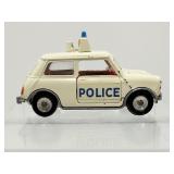 VINTAGE DINKY TOYS No. 250 Police Mini Cooper S Austin Diecast Car Model 1960s/70s England