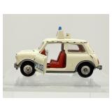VINTAGE DINKY TOYS No. 250 Police Mini Cooper S Austin Diecast Car Model 1960s/70s England