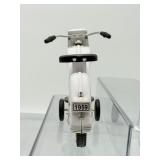 VINTAGE XONEX Harley-Davidson 1950s Police Motorcycle Tin Toy IN ORIGINAL BOX