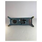 VINTAGE Cast Iron "The Dentist" Mechanical Coin Bank | Nostalgic Tooth Pulling Action | Works!