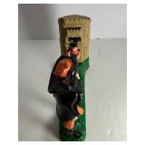 Vintage William Tell Cast Iron Mechanical Coin Bank - Works! (Read Description)