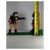 Vintage William Tell Cast Iron Mechanical Coin Bank - Works! (Read Description)