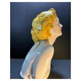 Vintage 1996 Clay Art "Marilyn Monroe Bust" Ceramic Cookie Jar - Collectible Icon