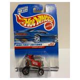 Lot of 9 Vintage Hot Wheels (1998 & 1999) "First Editions" - NIP (New In Package) Mattel