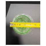 Vintage Uranium Vaseline Green Depression Glass Lot: Hazel-Atlas 