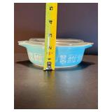 RARE Vintage Pyrex "Amish Butterprint" Casserole Set (3pc) with Lids