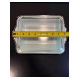 VINTAGE PYREX AMISH BUTTERPRINT Refrigerator Dishes Set RARE Turquoise White 501 502 503